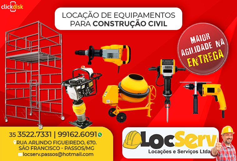 LOCSERV LOCAÇÕES E SERVIÇOS, 35227331 Click & Disk